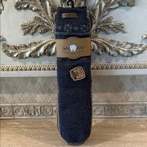 NWT Men’s Gray Cozy Dark Grey Slipper Socks